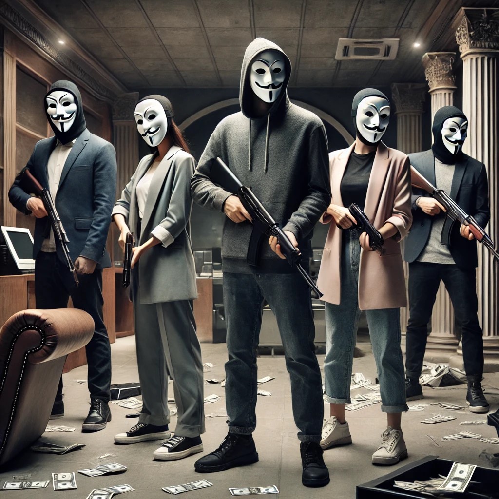 Money Heist vs Cyber&nbsp;Heist!